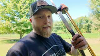 New Ranch Fairy Broadheads for 3Rivers Archery Longbow.