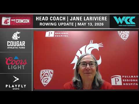 WSU Rowing: "Ready to Go" | Jane LaRiviere WCC Championship Week Rowing Update | 5/13/26