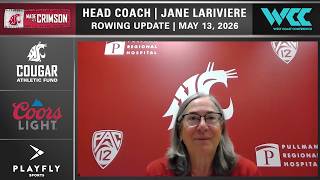 WSU Rowing: "Ready to Go" | Jane LaRiviere WCC Championship Week Rowing Update | 5/13/26
