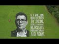 Royaume-Uni: un portrait géant d'Andy Burnham dans un champ