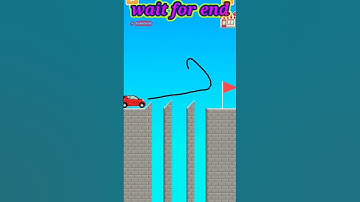 DRAW BRIDGE PUZZLE GAMES level 47 🚘🔥 #gaming #shorts #bridge #puzzle