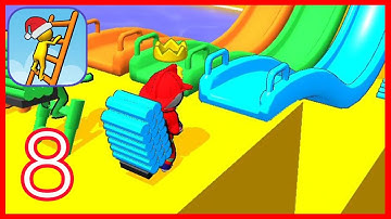 Ladder Race - All Levels #130 Gameplay (Android,iOS)