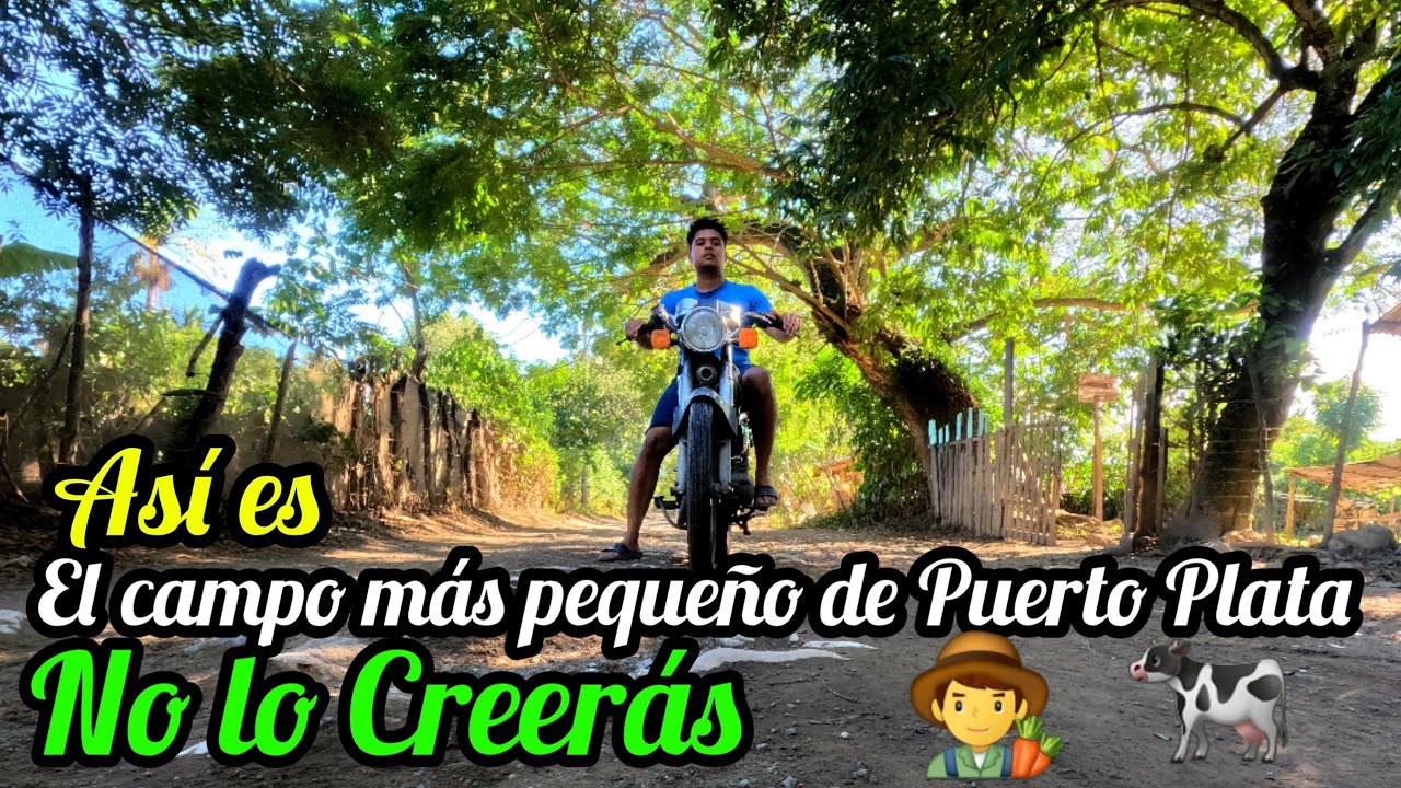 El campo más Pequeño de Puerto Plata / República Dominicana