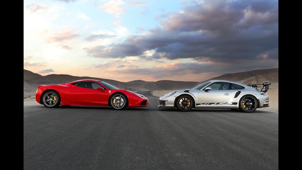 Porsche Gt3 Rs Vs Ferrari Speciale By Leon Taoubes