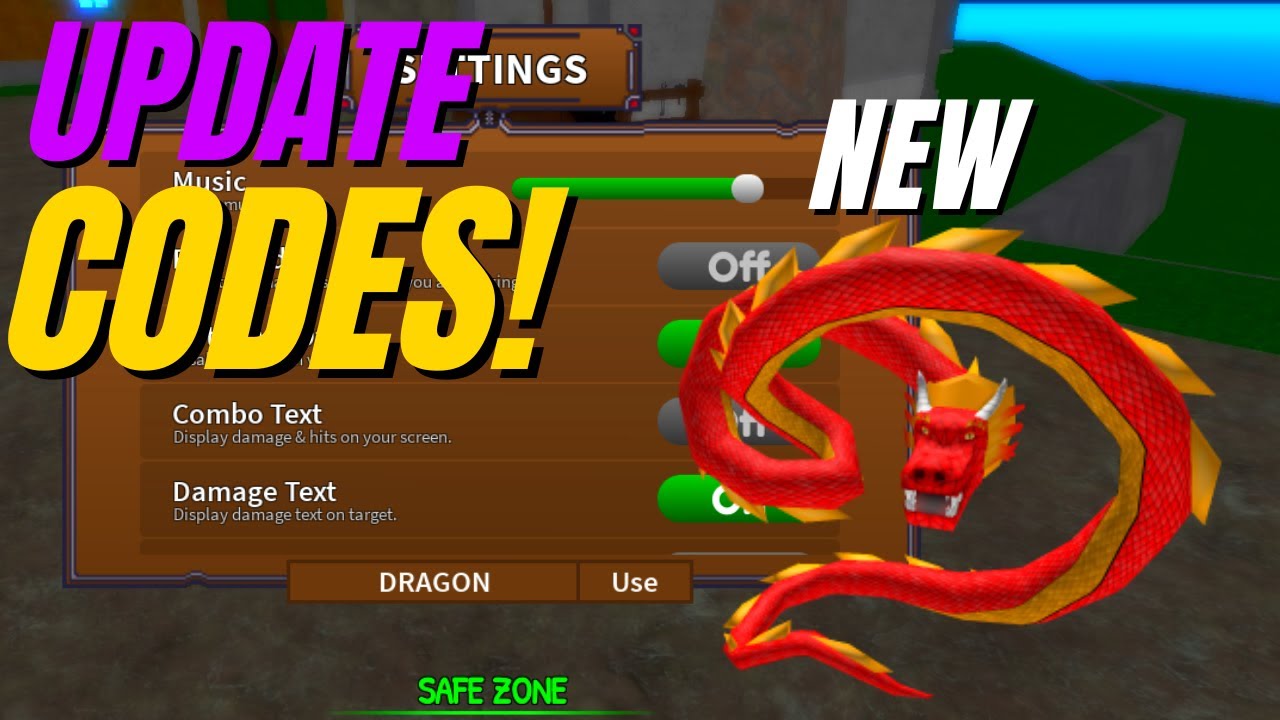 NEW* UPDATE! DRAGON FRUIT* CODES! [UPDATE 4.66] King Legacy ROBLOX 
