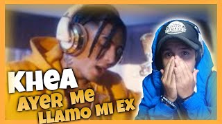 REACCIONANDO A KHEA - Ayer Me LLamó  Mi Ex ft. Lenny Santos (Official Video)