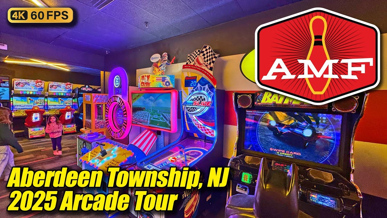AMF Strathmore Lanes (Aberdeen Twp NJ), December 2025 arcade tour