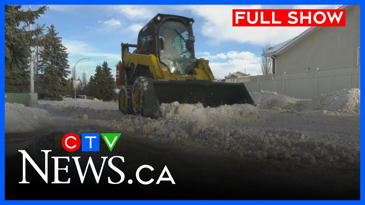 Edmonton won't tow during residential snow clearing | CTV News Edmonton at Five for Jan. 12, 2026
