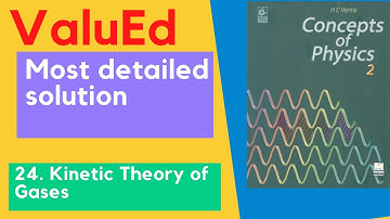 Chapter 24. Kinetic Theory of Gases | Q1 to Q6 | Concepts of Physics | H C Verma