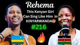 Not ONLY Nina Siri🔥Rehema a Kenyan Teenager Sing ISRAEL MBONYI`S Kinyarwanda Songs😍/Ben na Chance/