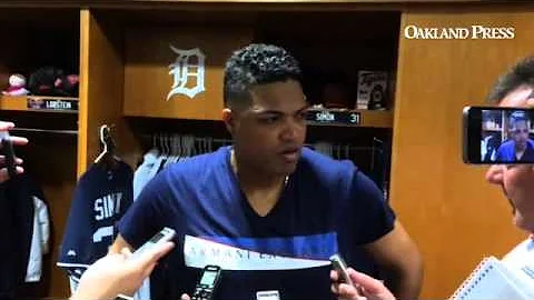 VIDEO: #Tigers P Alfredo Simon on his first career CG, first shutout