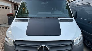 Mercedes Sprinter Hood Vinyl Wrap: Stop Sun Glare for Good (DIY Guide)