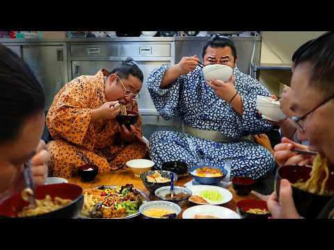 No Days Off. This is What Sumo Wrestlers Eat 365 Days Year
