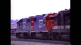 Ludlow and action around Cincinnati riverfront 1990
