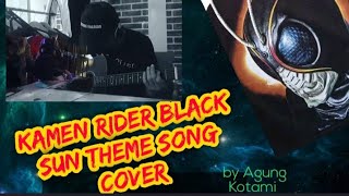 Kamen Rider Black Sun Theme Song Cover guitar  by Agung Kotami screenshot 3