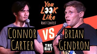 "He says Kobe before WHAT?!?" | Connor Carter vs Brian Gendron | You Look Like Roast Battle