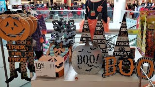 JCPENNY FALL HALLOWEEN DECOR SHOP WITH ME 2018