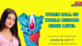 Stack Ball 3D LIVE | Crazy Levels & Satisfying Smash! 🔴
