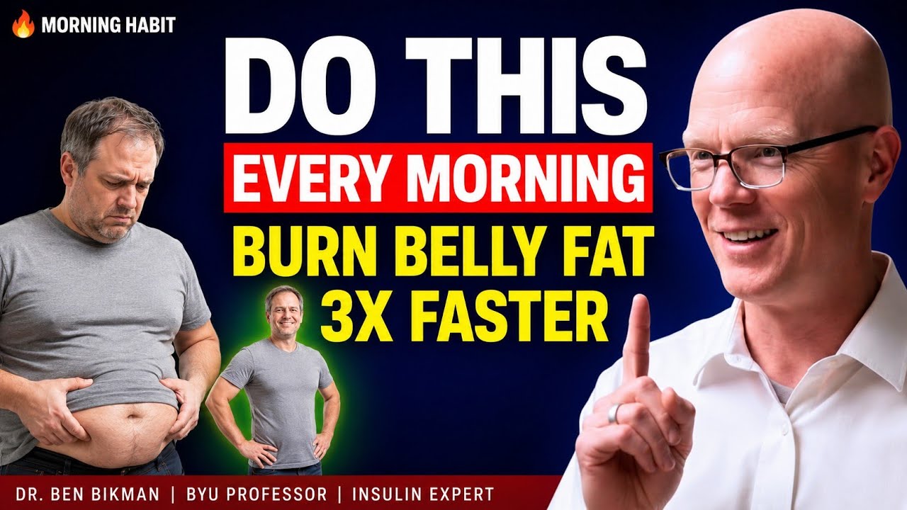 #1 Morning Habit That Burns Belly Fat Faster Than Exercise 🔥 Dr. Ben Bikman