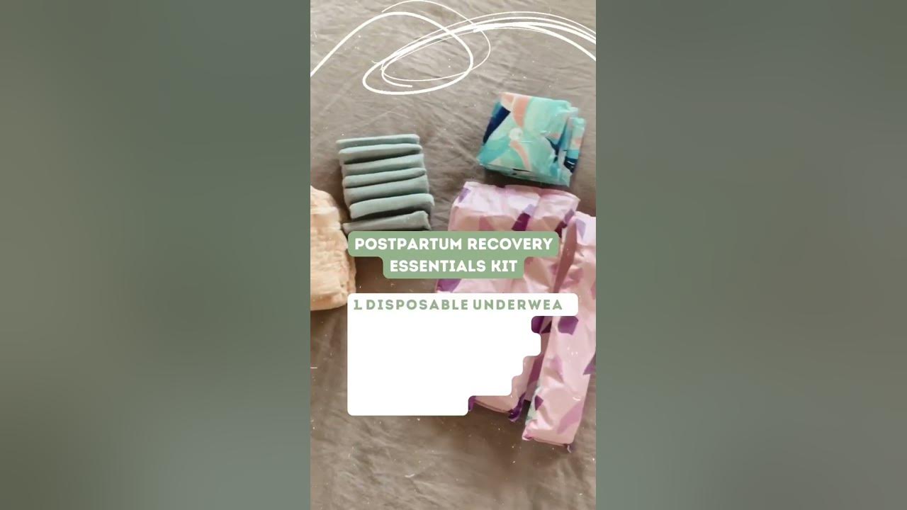 WHAT YOU NEED 🤕Postpartum Recovery Essentials Kit!🤱#shorts 
