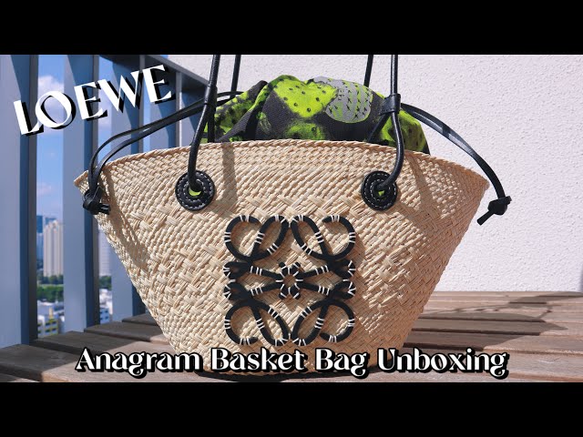 Eng Sub] LOEWE Small Anagram Basket bag Unboxing 🎁, New In Bag ⭐️, 小号  Anagram Basket 手袋, 开箱