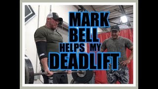 Mark Bell Helps My Deadlift - Some Tips I've NEVER Heard Before!