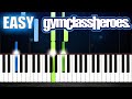 Gym Class Heroes Stereo Hearts Ft Adam Levine EASY Piano Tutorial 