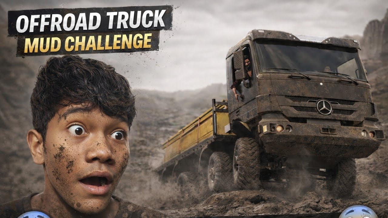 Death Mud Road Challenge 🚛💀 (Impossible Drive)
