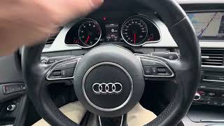 2016 A5 Cab Cold Start/Interior close ups & features