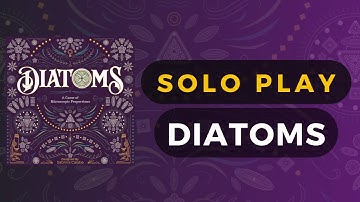 Diatoms Board Game Solo Playthrough | DaniCha