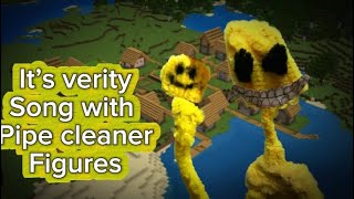 It’s verity song with pipe cleaner figures #verity #minecraft #minecraft