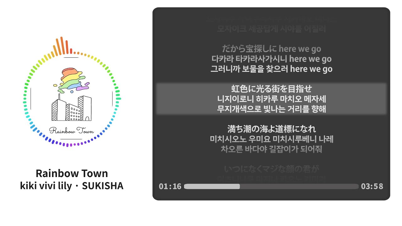 サイン kikivivilily SUKISHA Over the Rainbo Over the Rainbow - SUKISHA × kiki vivi lilyのアルバム - Apple Music