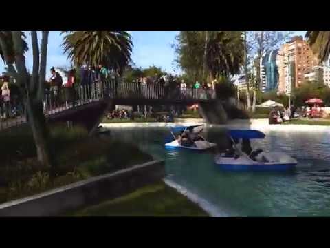 Laguna el Quinde parque la Carolina en Quito ideal para pasear en botes ...