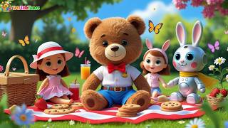 Teddy’s Picnic 🧸 | Fun Toy Song for Kids | Nursery Rhymes &amp; Kids Songs | Summer Picnic Song