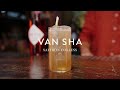 Van sha  saffron collins nonalcoholic cocktail
