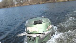 1954 Johnson JW-10 3hp outboard motor