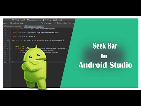 How to Implement Seek Bar in Android Studio