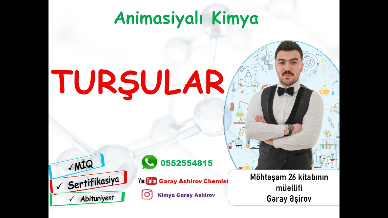 Turşular  #tursular #tursu #kimya #sulfat #nitrat #chemistry   #abituriyent #miq #sertifikasiya