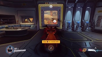 Overwatch Reaper glitch | Teleport through spawn door *patched*