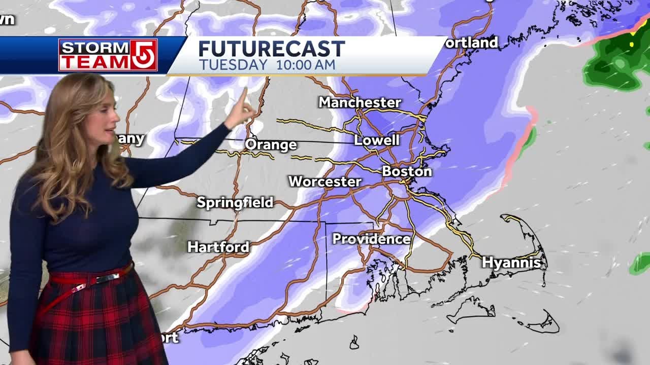 Video: It could be an official 'White Christmas' for Boston