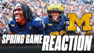 Michigan Wolverines Spring Game REACTION | Bryce Underwood Has Real JUICE