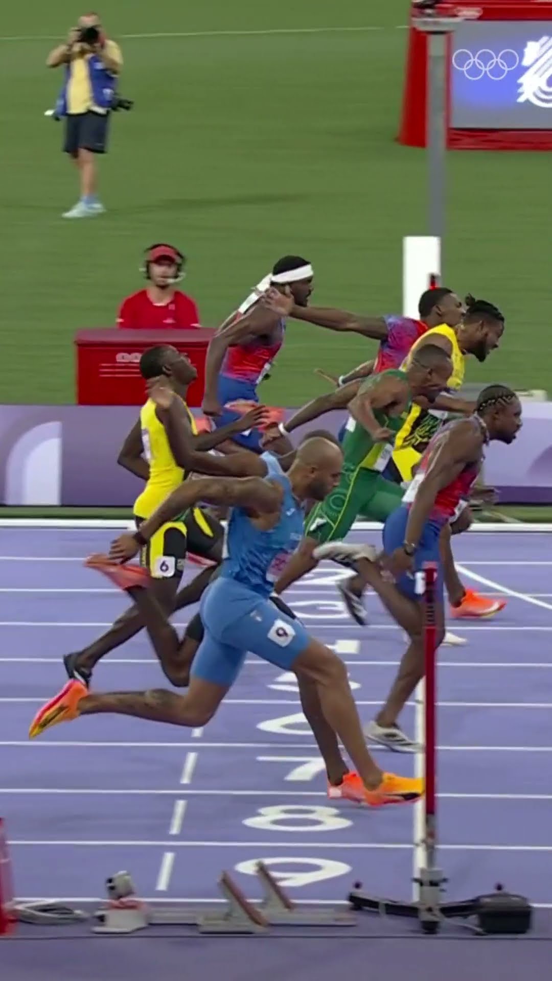 Top videos from Paris 2024 | Noah Lyles wins the 100m in a photo finish! ? | #BestOf2024