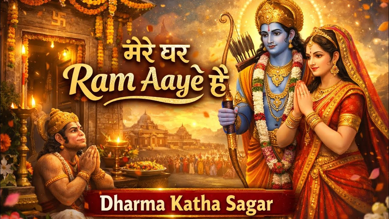 Mere Ghar Ram Aaye Hain🙏🙏 Ram Bhajan♥️♥️🫂🫂Jai Shree Ram🙏🙏