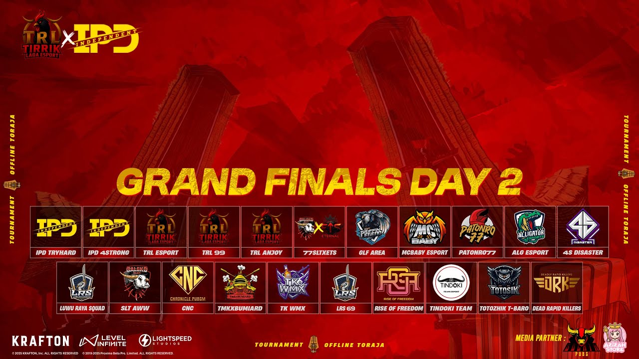 DAY 2 - OFFLINE TOURNAMENT TORAJA BY TRL X IPD