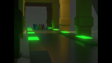 Bowling Strike - Blender Rigidbody Simulation