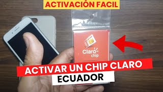 COMO ACTIVAR CHIP CLARO ECUADOR #shorts #technology #cuentagoogle screenshot 2