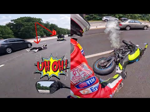 SPEED WOBBLES BRING BIKER DOWN - No LIFE Like the BIKE LIFE! [Ep.#252]