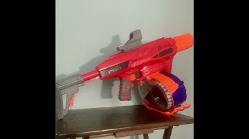 FULL AUTO!  With The Dart Zone Pro MK3 and The Nerf Titan-CS 50 Dart Drum!  #shorts #dartzone