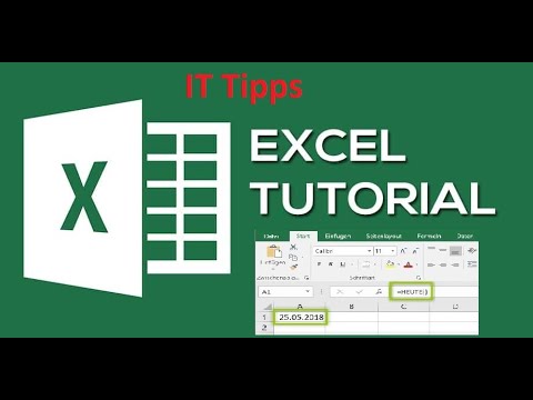 Update Excel: Einfügen eines Datums oder einer Uhrzeit, wobei die Werte aktualisiert werden