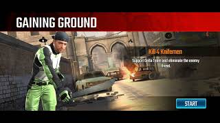 KILL 4 KNIFEMEN| GAINING GROUND| SNIPER STRIKE| android game 2023 screenshot 5
